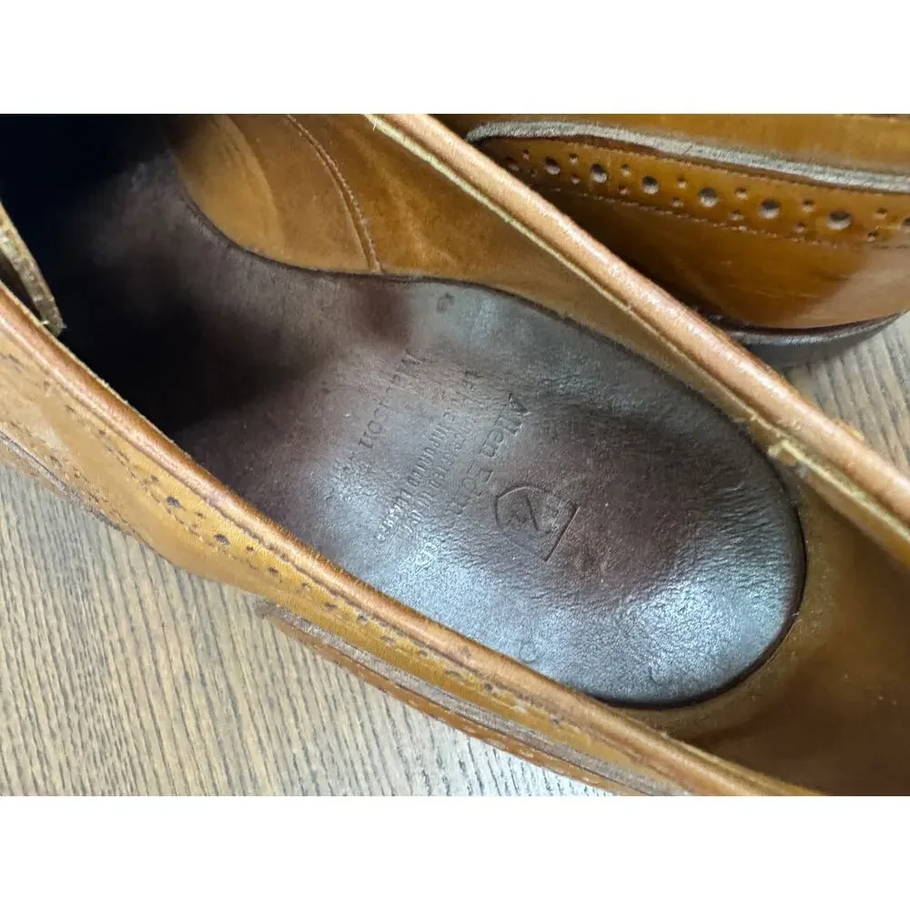 Allen Edmonds Madison Park Wingtip Brogue Derby Shoes Men's Sz 11.5D (SH300THRIF